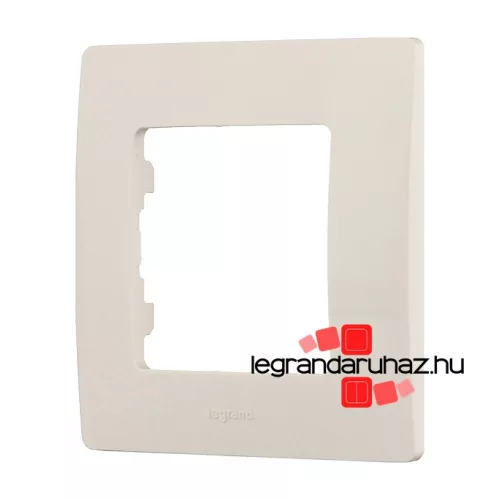 Legrand Niloé egyes keret bézs, Legrand 665011