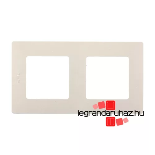 Legrand Niloé kettős keret bézs, Legrand 665012