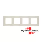 Legrand Niloé négyes keret bézs, Legrand 665014