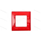 Legrand Niloé egyes keret piros, Legrand 665021
