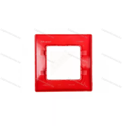 Legrand Niloé egyes keret piros, Legrand 665021