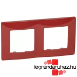 Legrand Niloé kettős keret piros, Legrand 665022