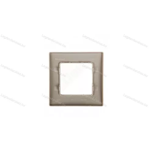 Legrand Niloé egyes keret füstszürke, Legrand 665031