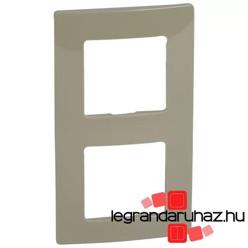 Legrand Niloé kettős keret füstszürke, Legrand 665032