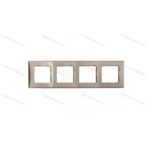 Legrand Niloé négyes keret füstszürke, Legrand 665034