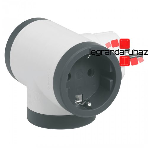 Legrand Hármas elágazású 2P+F elosztódugó, 16A, fehér, Legrand 694520