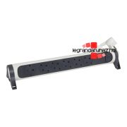   Legrand Elosztósor Premium 6x2P+F, Safe Control, 1,5 m vezetékkel, fehér, Legrand 694526