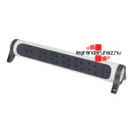 Legrand Elosztósor Premium 6x2P+F forgatható, vezeték nélkül, fehér, Legrand 694547