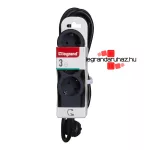 Legrand Elosztósor Standard 3x2P+F, 3 m vezetékkel, fekete, Legrand 694560