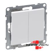   Legrand Suno csillárkapcsoló 10 AX fehér, IP44, Legrand 721105IP44