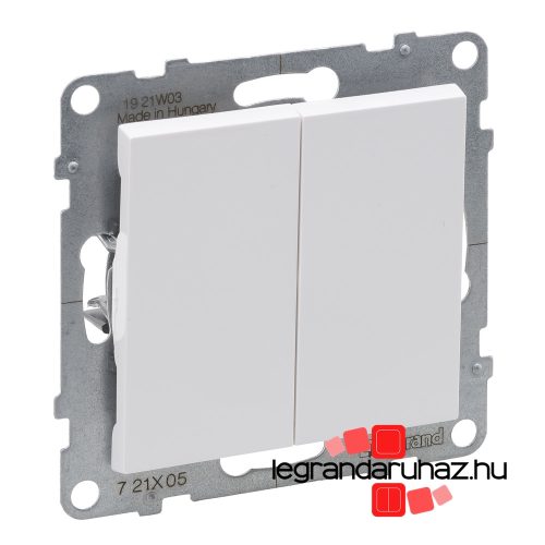 Legrand Suno csillárkapcsoló 10 AX fehér, IP44, Legrand 721105IP44