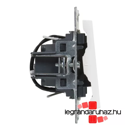 Legrand Suno egypólusú kapcsoló jelzőfénnyel 10 AX fehér, Legrand 721111