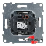 Legrand Suno egypólusú kapcsoló jelzőfénnyel 10 AX fehér, Legrand 721111