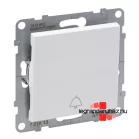   Legrand Suno egypólusú nyomó csengőjellel fehér, Legrand 721113