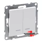  Legrand Suno csillárkapcsoló jelzőfénnyel 10 AX fehér, Legrand 721115
