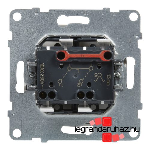 Legrand Suno csillárkapcsoló jelzőfénnyel 10 AX fehér, Legrand 721115