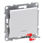   Legrand Suno váltókapcsoló jelzőfénnyel 10 AX fehér, IP44, Legrand 721116IP44