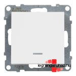 Legrand Suno váltókapcsoló jelzőfénnyel 10 AX fehér, Legrand 721116