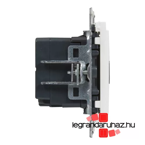 Legrand Suno töltőaljzat kettős USB C-típusú csatlakozóval, fehér, Legrand 721131