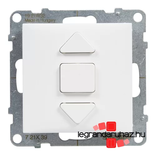 Legrand Suno redőnykapcsoló fehér, Legrand 721139