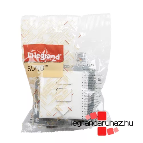 Legrand Suno redőnykapcsoló fehér, Legrand 721139