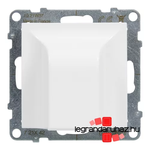 Legrand Suno kábelkivezető sorkapocs nélkül fehér, Legrand 721142