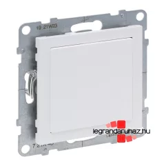   Legrand Suno vakfedél Program Mosaic adapterrel, fehér, Legrand 721143