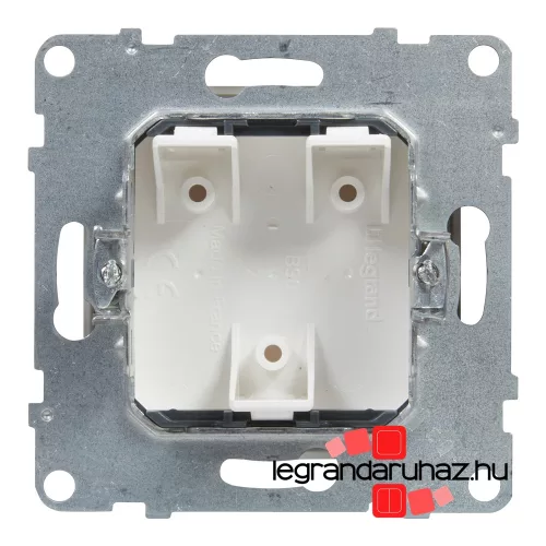 Legrand Suno vakfedél Program Mosaic adapterrel, fehér, Legrand 721143