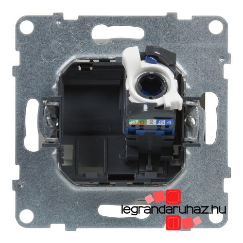 Legrand Suno 1xRJ45 Cat. 6 UTP csatlakozóaljzat fehér, Legrand 721152