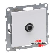   Legrand Suno TV aljzat, végzáró, 10 dB fehér, Legrand 721166