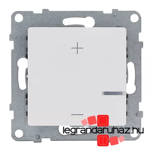 Legrand Suno nyomógombos fényerőszabályzó 125W, 2 vezetékes, fehér, Legrand 721178A