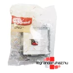 Legrand Suno hangszóró-csatlakozóaljzat (2 kivezetéssel) fehér, Legrand 721192
