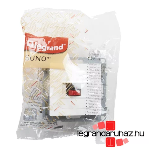 Legrand Suno hangszóró-csatlakozóaljzat (2 kivezetéssel) fehér, Legrand 721192