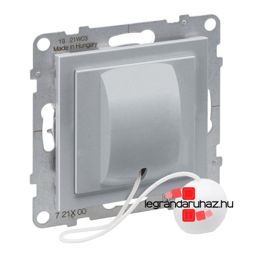 Legrand Suno húzózsinóros váltóérintkezős nyomó alumínium, Legrand 721300