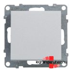 Legrand Suno egypólusú kapcsoló 10 AX alumínium, Legrand 721301