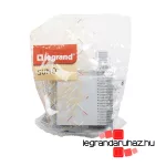 Legrand Suno keresztkapcsoló 10 AX alumínium, Legrand 721307