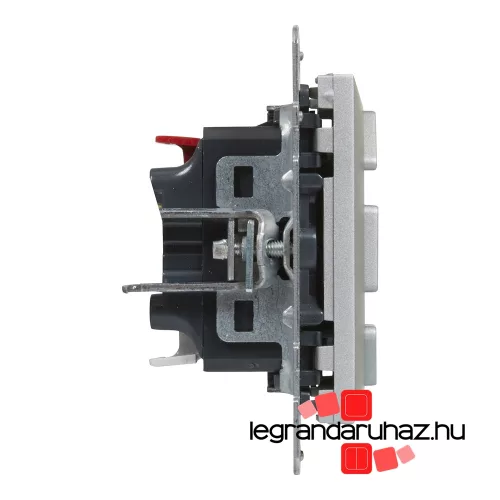 Legrand Suno redőnykapcsoló alumínium, Legrand 721339