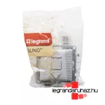 Legrand Suno redőnykapcsoló alumínium, Legrand 721339