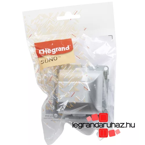 Legrand Suno kábelkivezető sorkapocs nélkül alumínium, Legrand 721342