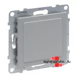 Legrand Suno vakfedél Program Mosaic adapterrel alumínium, Legrand 721343