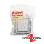 Legrand Suno vakfedél Program Mosaic adapterrel alumínium, Legrand 721343