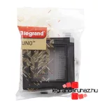 Legrand Suno egyes keret, vízmentes, IP44 alumínium, Legrand 721344