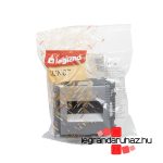 Legrand Suno 1xRJ45 Cat. 6 UTP csatlakozóaljzat alumínium, Legrand 721352