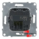 Legrand Suno nyomógombos fényerőszabályzó, 2 vezetékes alumínium, Legrand 721378