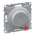 Legrand Suno forgatógombos fényerőszabályzó, 2 vezetékes alumínium, Legrand 721379