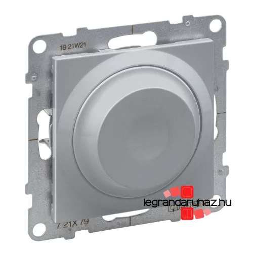 Legrand Suno forgatógombos fényerőszabályzó, 2 vezetékes alumínium, Legrand 721379