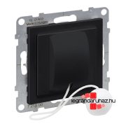   Legrand Suno húzózsinóros váltóérintkezős nyomó fekete, Legrand 721400