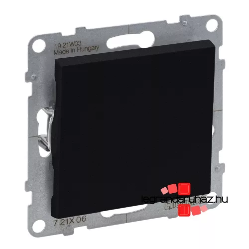 Legrand Suno váltókapcsoló 10 AX fekete, Legrand 721406