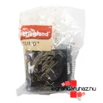Legrand Suno 2P+F csatlakozóaljzat+ USB C-túpusú töltőaljzat, fekete, Legrand 721429
