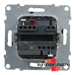 Legrand Suno redőnykapcsoló fekete, Legrand 721439